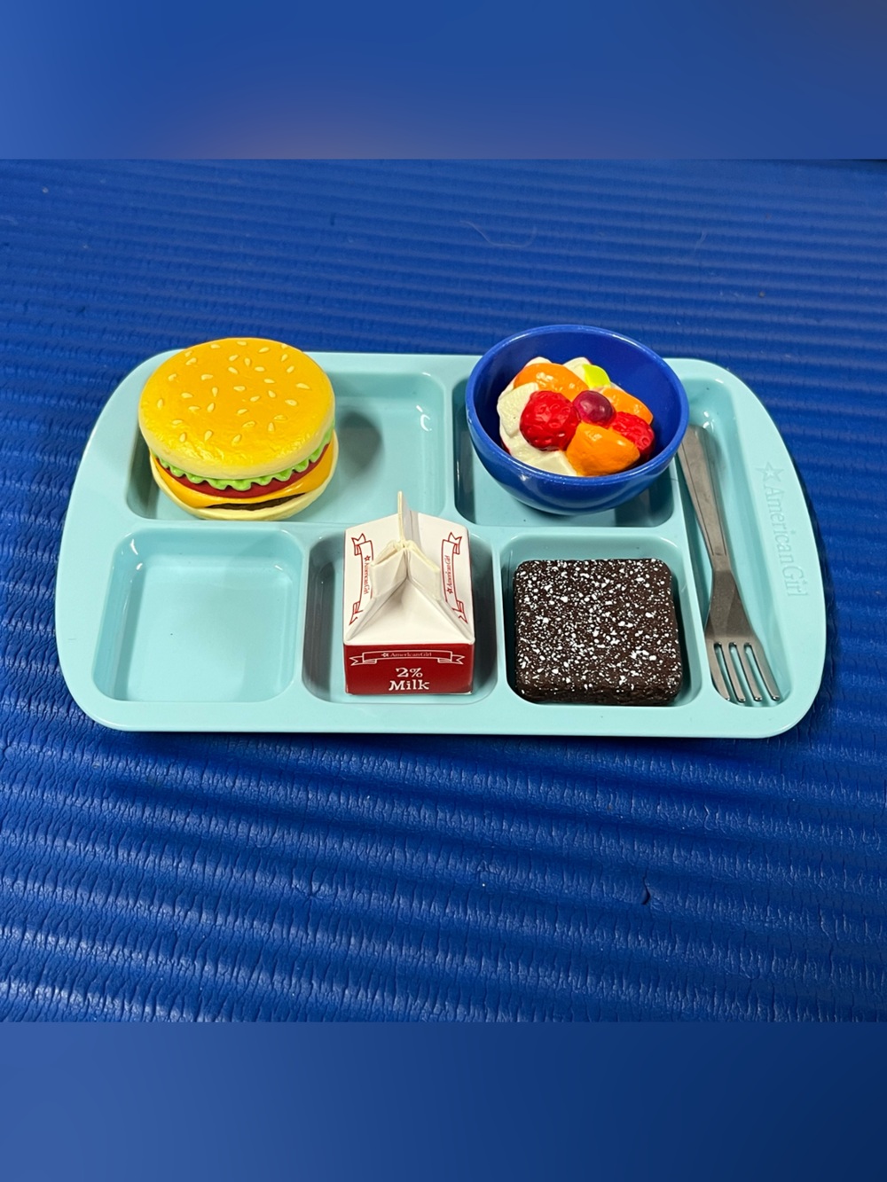 American Girl School Lunch Tray - Doll Lunch Set